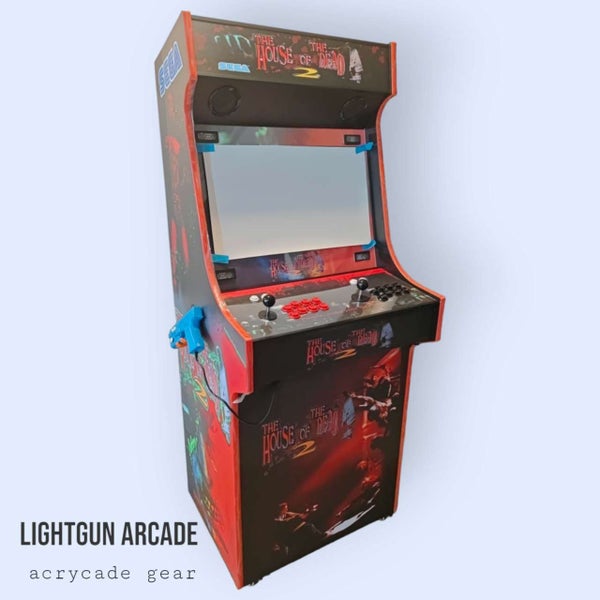 27 lightgun arcade machine with reload peda,new 4ir system 0.3 version Carousel 1