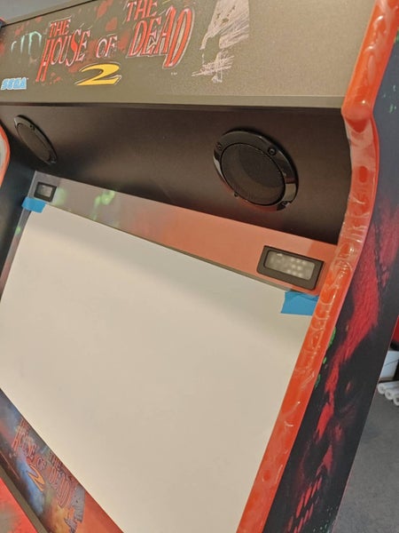 27 lightgun arcade machine with reload peda,new 4ir system 0.3 version Carousel 9