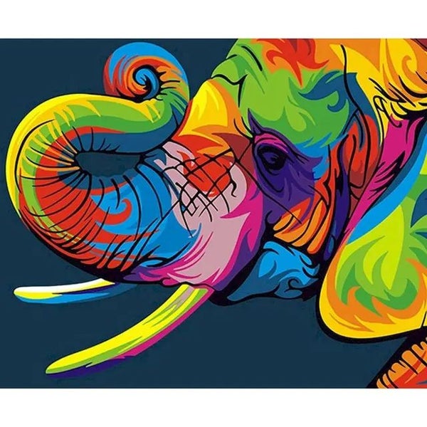 DIY Paint By Number Abstract Animals - NZ Stock - Limited Quantities in stock Carousel 2