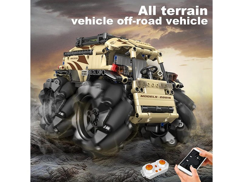 High-Quality All-Terrain Cart Kit: Rich Details, Remote Control Carousel 2