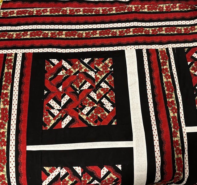 Valentine Theme Quilt Top NEW Carousel 2