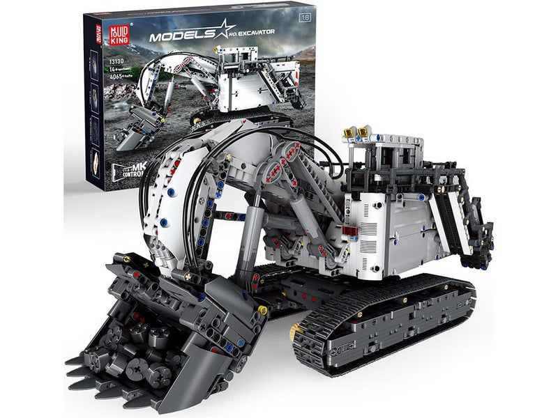 Premium Mining Excavator Kit: 4062 Pieces, 9 Motors Carousel 1