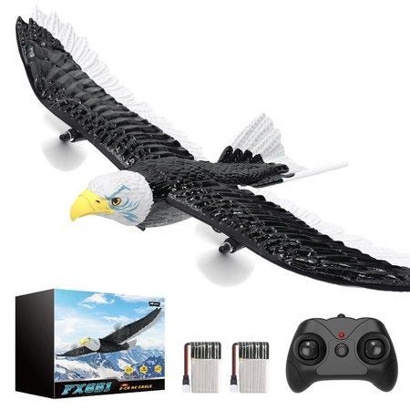 RC Plane, Remote Control Eagle Plane,RTF Airplane,2.4GHZ 2CH Flying Bird with 2 Carousel 1