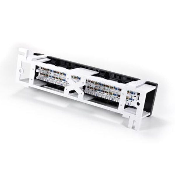 Serveredge 12 Port Cat6 Surface Mount Patch Panel Utp Carousel 2