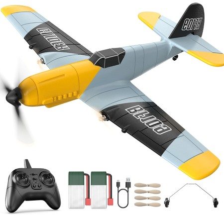 RC Plane 3 Channel Remote Control Airplane Fighter Toys,2.4GHz 6-axis Gyro Stabi Carousel 1
