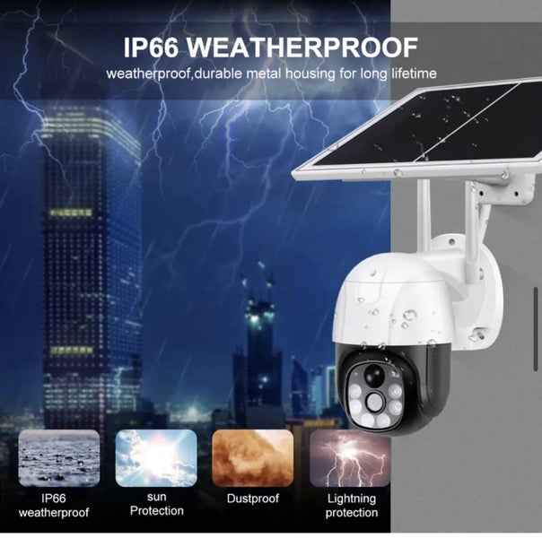 4pcs Solar Battery wifi Security Cameras Wireless Outdoor ** NZ Stock ** Carousel 11