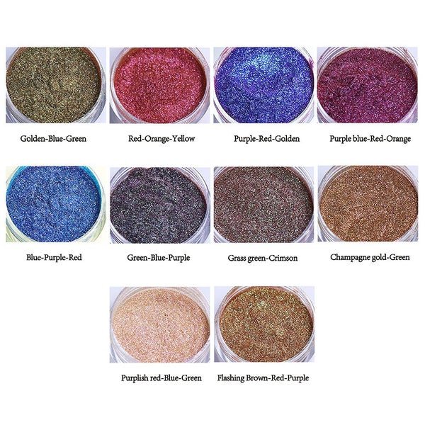 10 Colors Mica Powder Pearlescent Color Pigment62863223772418114