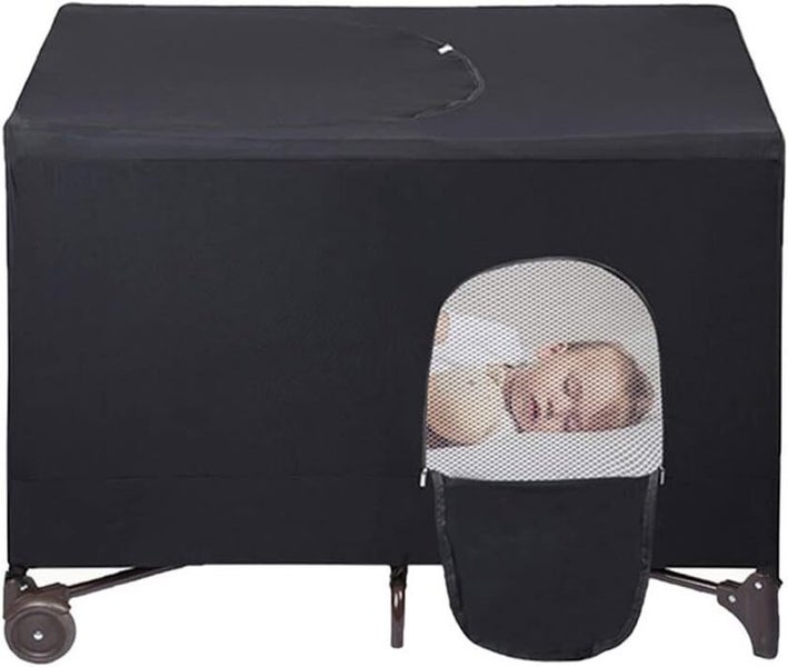 Crib Blackout Cover Baby Travel Bed Tent Portacot Canopy Shade i2490BK0 Carousel 2