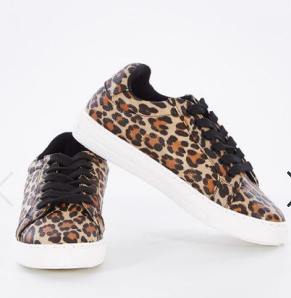 Betty basics leopard hot sale shoes