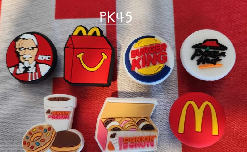 Fast Food Shoe Charms Pack - Free Shipping** Carousel 1