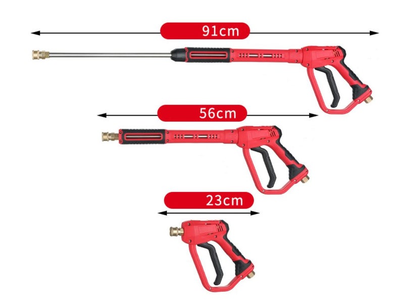 4000PSI Water Blaster GUN & LANCE Kit 3 In 1 w/ 5 Nozzles Carousel 7