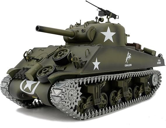 Heng Long 3898-1Pro 1/16 U.S. Sherman RC Battle Tank TK 7.0 Pro version Carousel 1