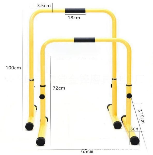 Pull Up Dip Adjustable Parallel Bars Home Fitness Gym Strength Exercise Station Carousel 1