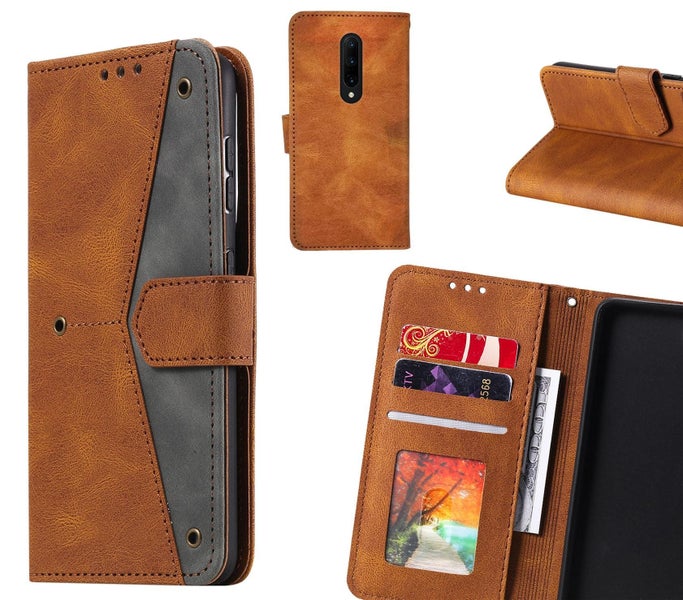 OnePlus 7 Pro Case Wallet Denim Leather Case Cover Carousel 1