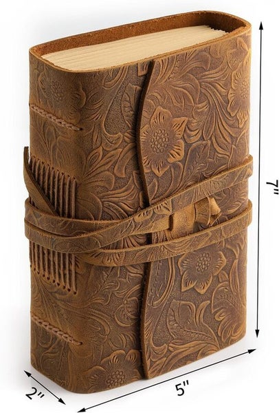 Vintage Leather Journal Notebook Planner i2508DC0 Carousel 2
