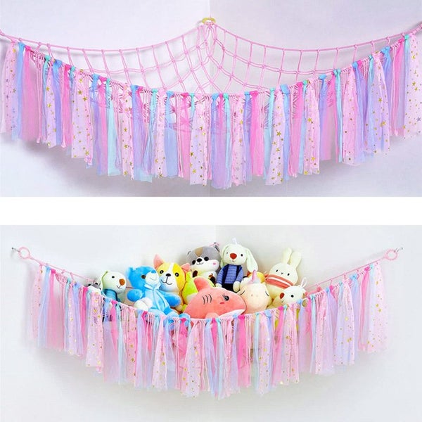 Toy Storage Macrame Hammock Net Hanger Organiser i2451MZ0 Carousel 2
