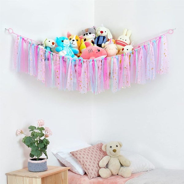 Toy Storage Macrame Hammock Net Hanger Organiser i2451MZ0 Carousel 1