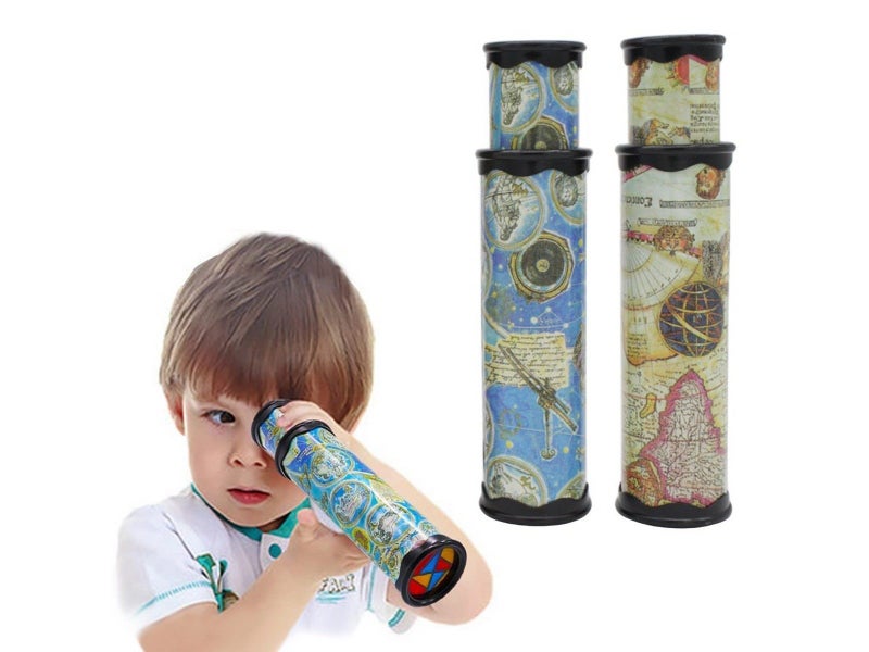 2Pcs Classic Kaleidoscope Educational Toy Random Color Carousel 1