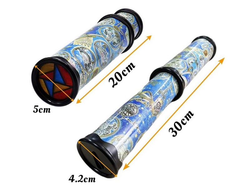 2Pcs Classic Kaleidoscope Educational Toy Random Color Carousel 2