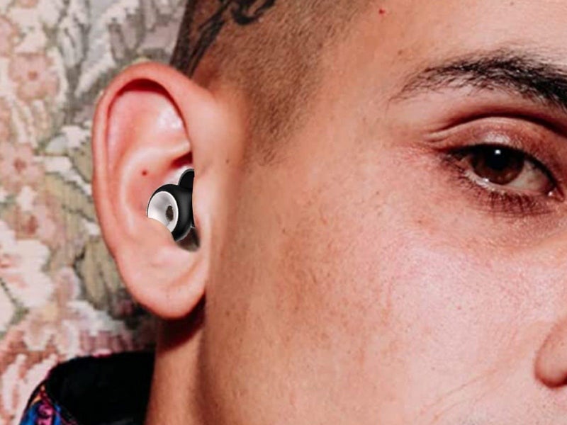 Pair of 3 Layer Noise Reduction Earplugs Hearing Protection Ear Plugs Black Carousel 2