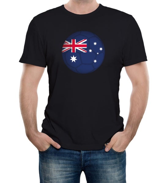 Reality Glitch Australia Football Supporter Mens T-Shirt Carousel 1