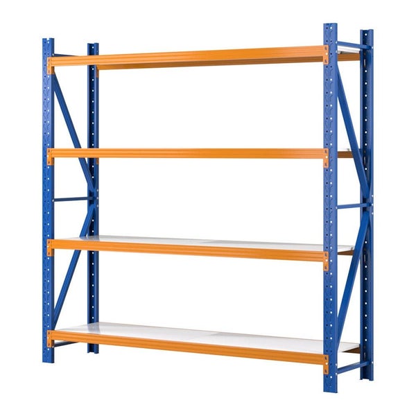 2mx2m Garage Shelving Warehouse Rack Pallet Storage Shelves Racking Steel Carousel 1