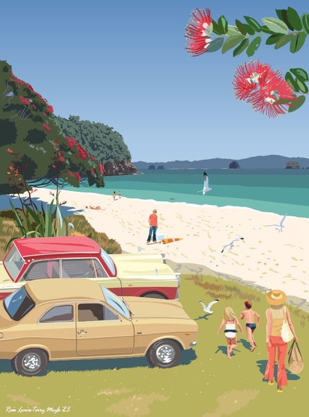 Hahei Beach 1975 Carousel 1