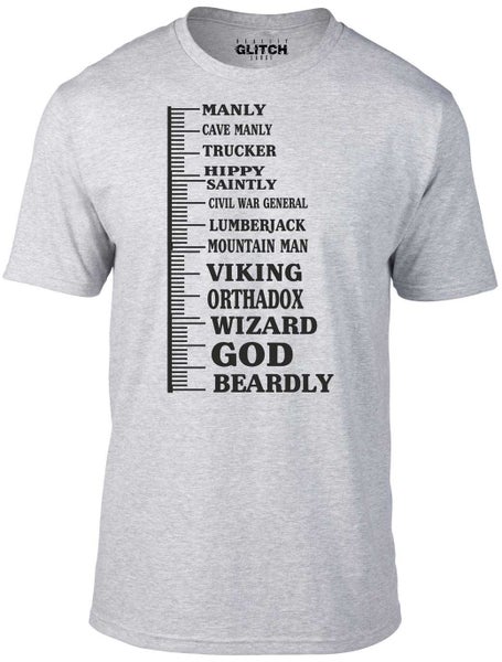 Men's Beard Scale T-Shirt Carousel 1