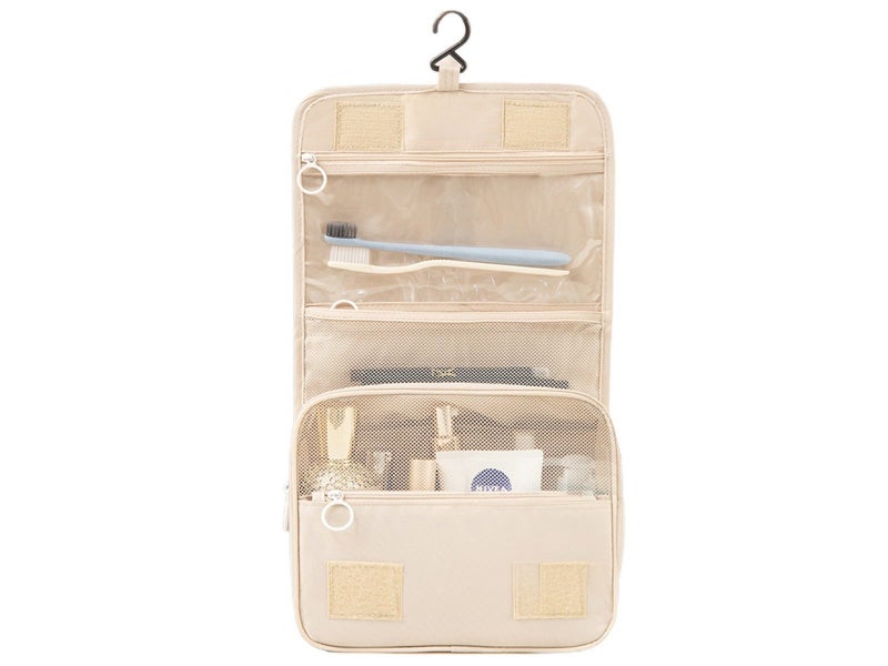 Set of 10Pcs Travel Storage Bag Luggage Clothes Shoes Organizer Bag Beige Carousel 3