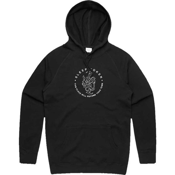 Sleep Token Tomb Band Logo Pullover Hoodie Carousel 1