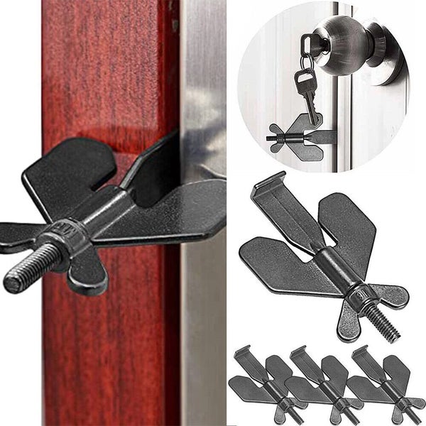 2PCS Portable Door Lock Hardware Safety Security Tool for Home Privacy Hotel Carousel 3