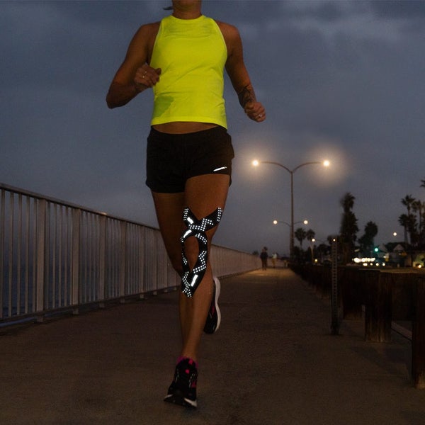 Rocktape Rockflash Active Workout Reflective BLK Kinesiology Skin Strap Tape 5m Carousel 2