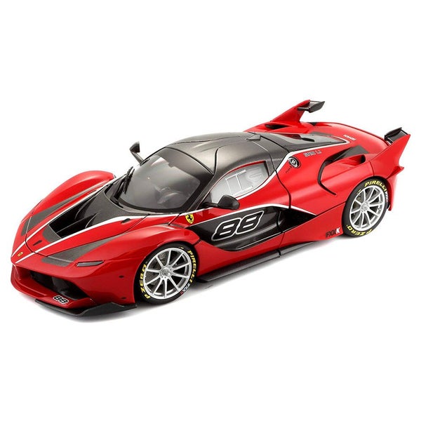 Bburago 1:18 Scale Ferrari Signature FXX-K #88 Diecast Car Vehicle Toy 14y+ Red Carousel 1