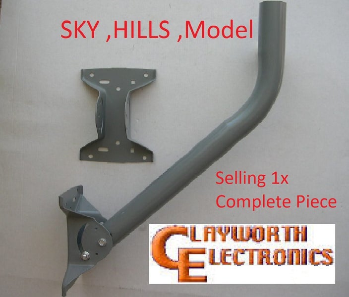Satellite UHF Hills Aerial Antenna Wall Roof Fascia Mount Steel Hinged or Ubolt Carousel 2