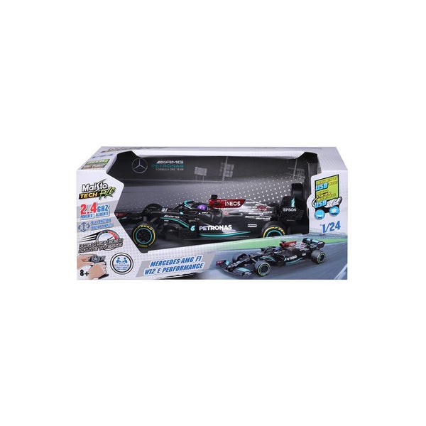 Maisto 1:24 2021 Mercedes AMG F1 W12 2.4Ghz Remote Control RC Car Toy 8y+ Carousel 1