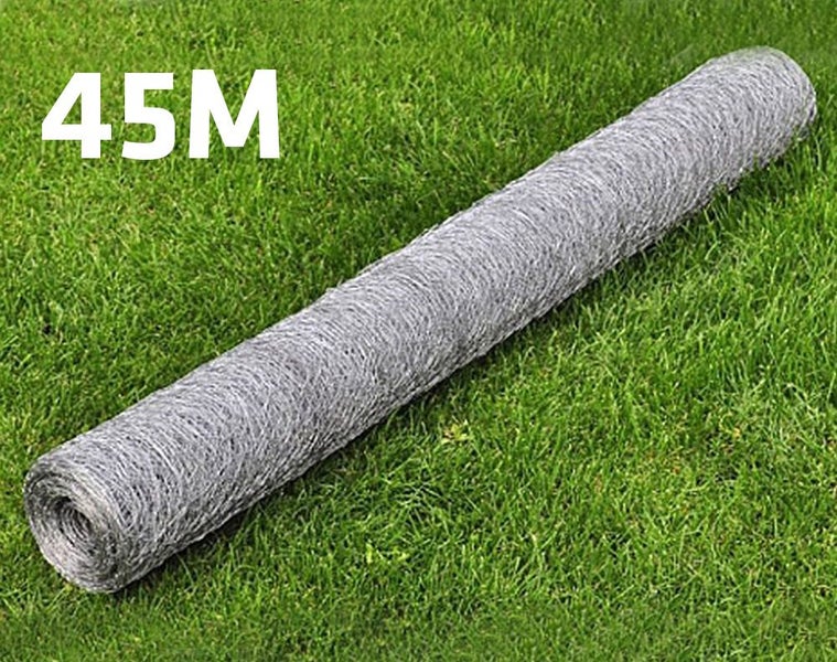 Wire Netting Hexagonal Galvanised 45Mx1M - Brand New Carousel 2