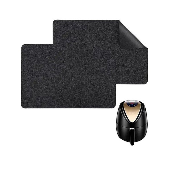 2Pcs Kitchen Heat Resistant Mats Kitchen Countertop Protector Mats for Air Fryer Carousel 1