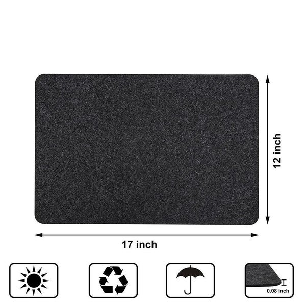 2Pcs Kitchen Heat Resistant Mats Kitchen Countertop Protector Mats for Air Fryer Carousel 2