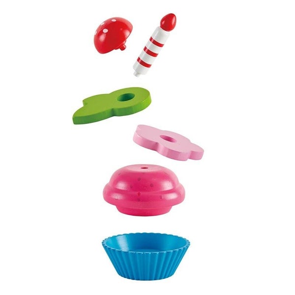 Hape Cupcakes Baking Pretend Play Cook Bake Playset Kids Toddler Activity Toy 3+ Carousel 8