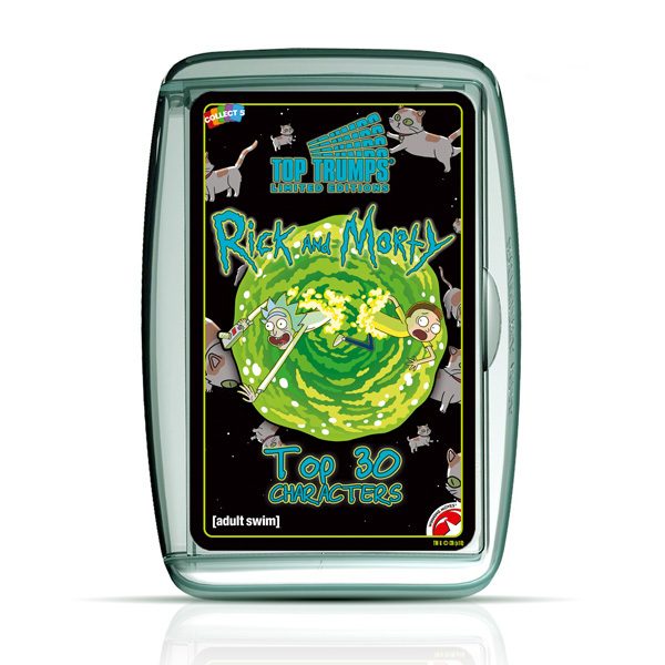 Top Trumps Rick & Morty Cards Character TV Show Game Family Kids Adults Toy Carousel 1