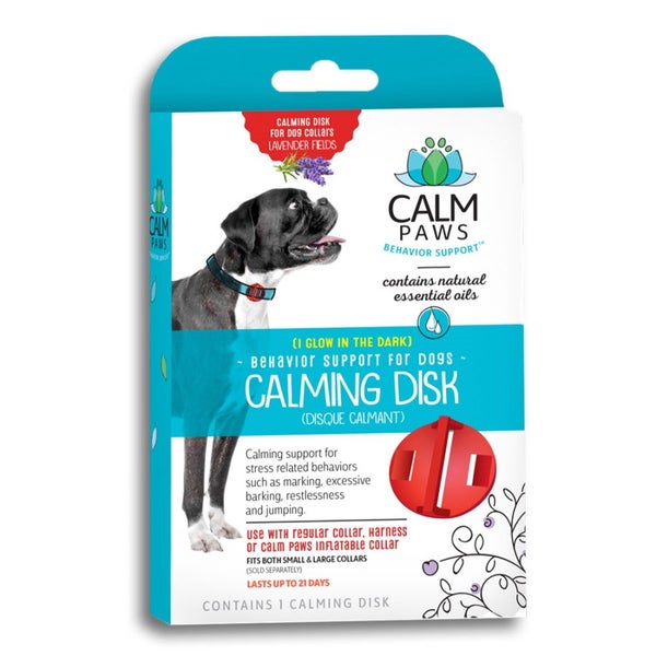 CALM PAWS CALMING DISK MEDALLION FOR DOGS Carousel 1