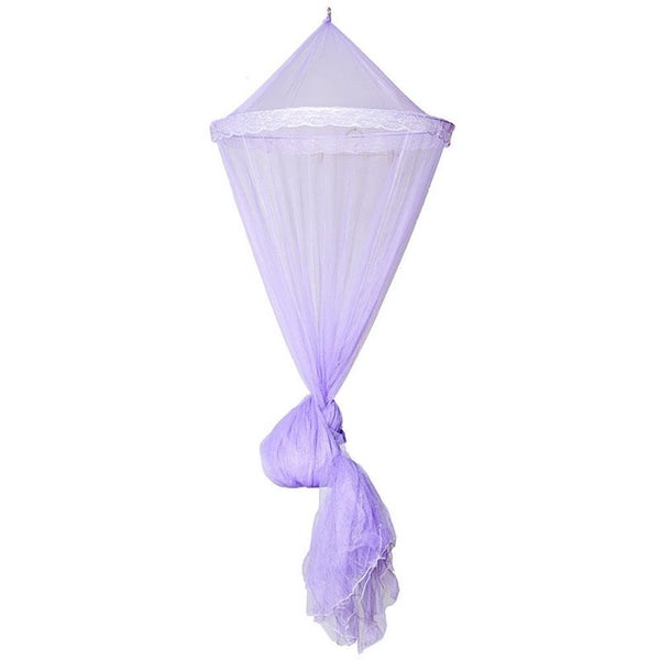 Dome Mosquito Stopping Net Bed Canopy-Purple Carousel 1