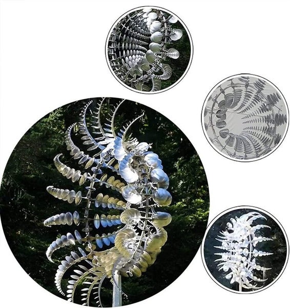 Unique Magical Metal Windmill Kinetic Wind Spinners 2037324 Carousel 11