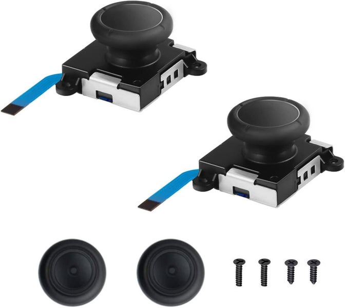 3D Replacement Joystick Analog, Thumb Stick for Nintendo Switch629357041396511112