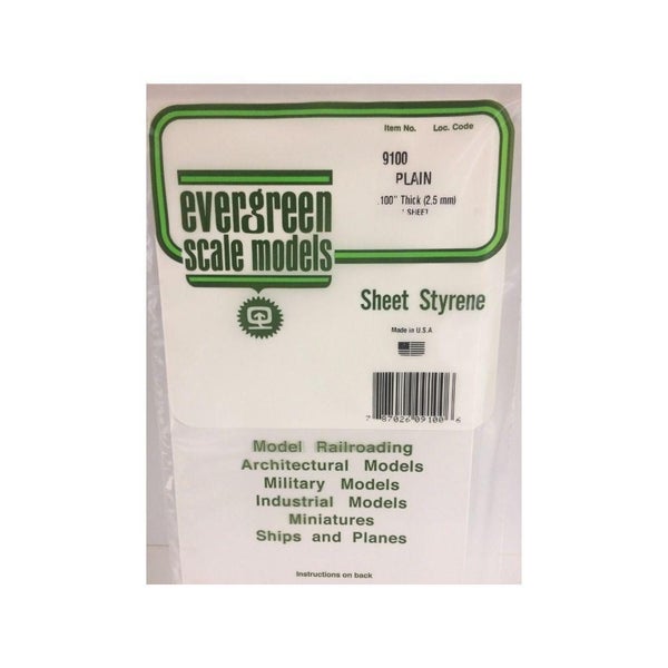 Evergreen Styr Sheets 6X12 Pl Wht 2.5Mm(1) Carousel 1