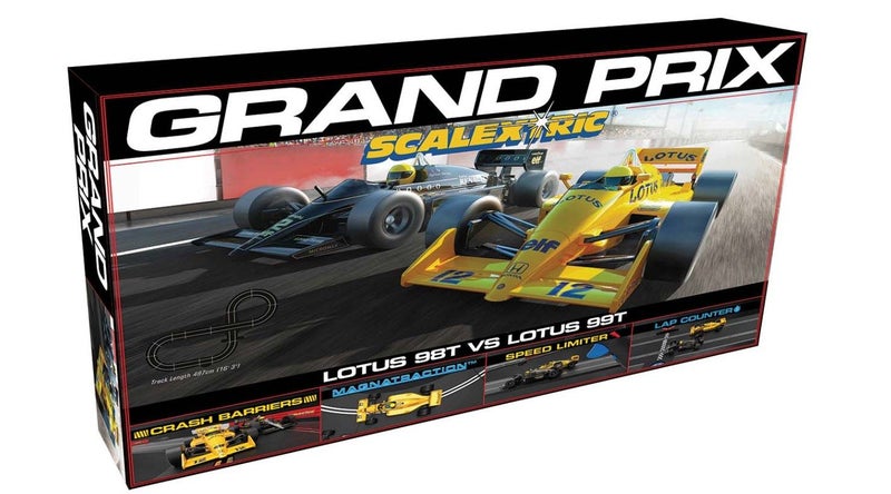 SCALEXTRIC C1432 Set: 1980's F1 Lotus Senna set Carousel 1