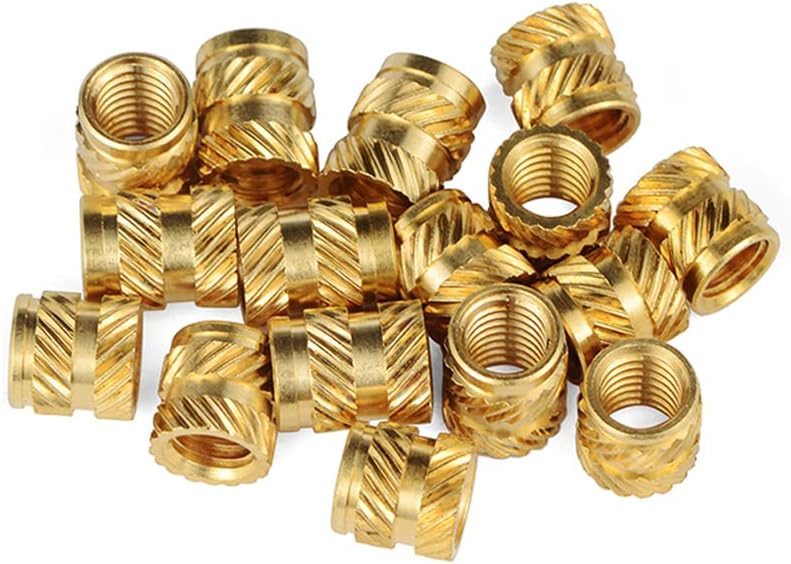 90pcs M5/M6 Brass Threaded Knurled Insert Nuts Hot Melt Nuts for 3D printer Carousel 1