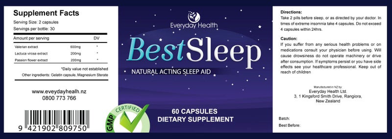 BEST SLEEP - Herbal sleeping pills Carousel 2