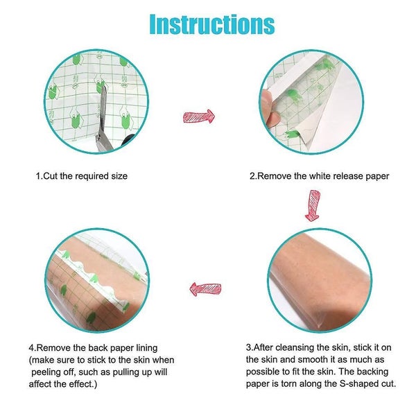 Waterproof Film Roll Adhesive Tape Medical Wound Dressing Carousel 4