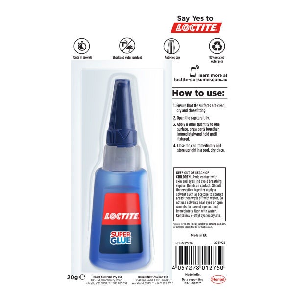Loctite Superglue Professional 20g Carousel 2